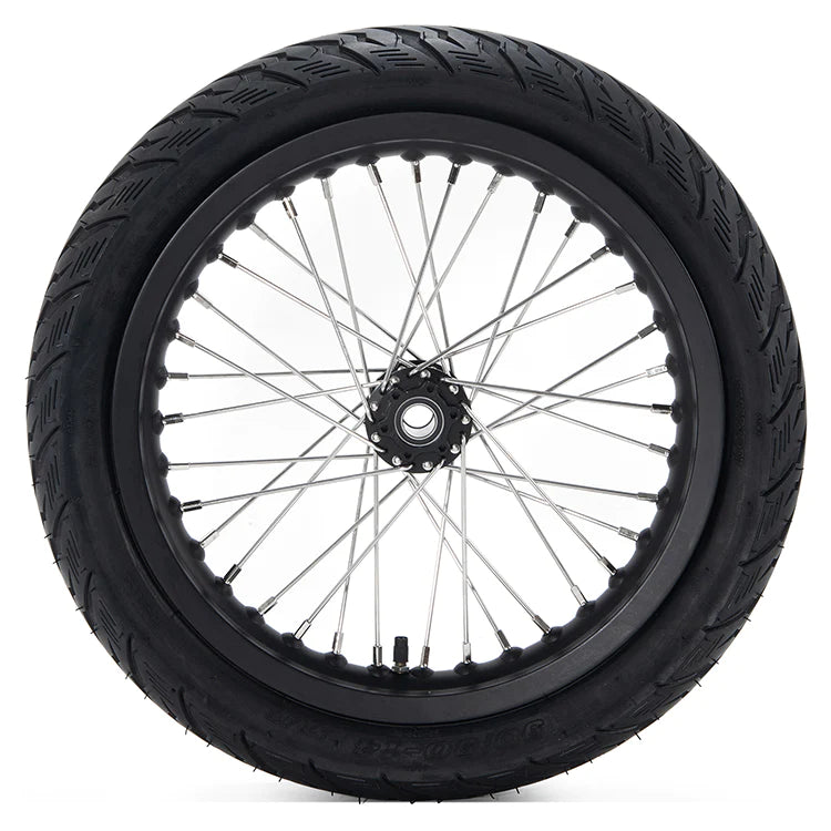 2.15" x 14" 90 / 90 DOT Supermoto Front Tires with Rims for Surron / Talaria / Electric Bike