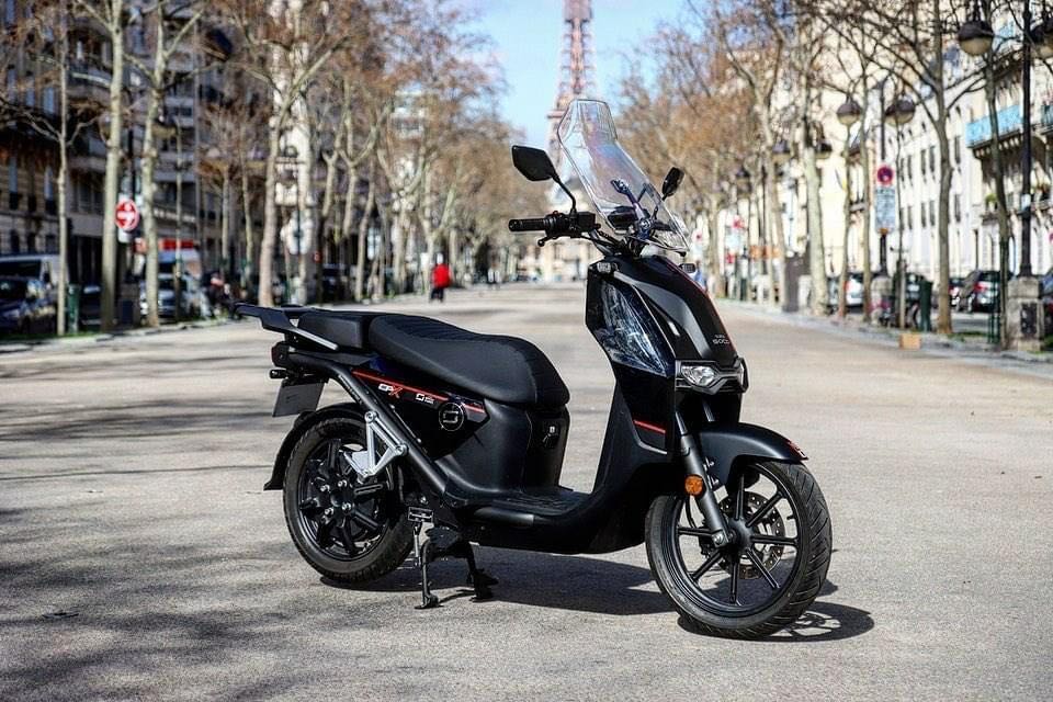Super Soco CPX electric scooter