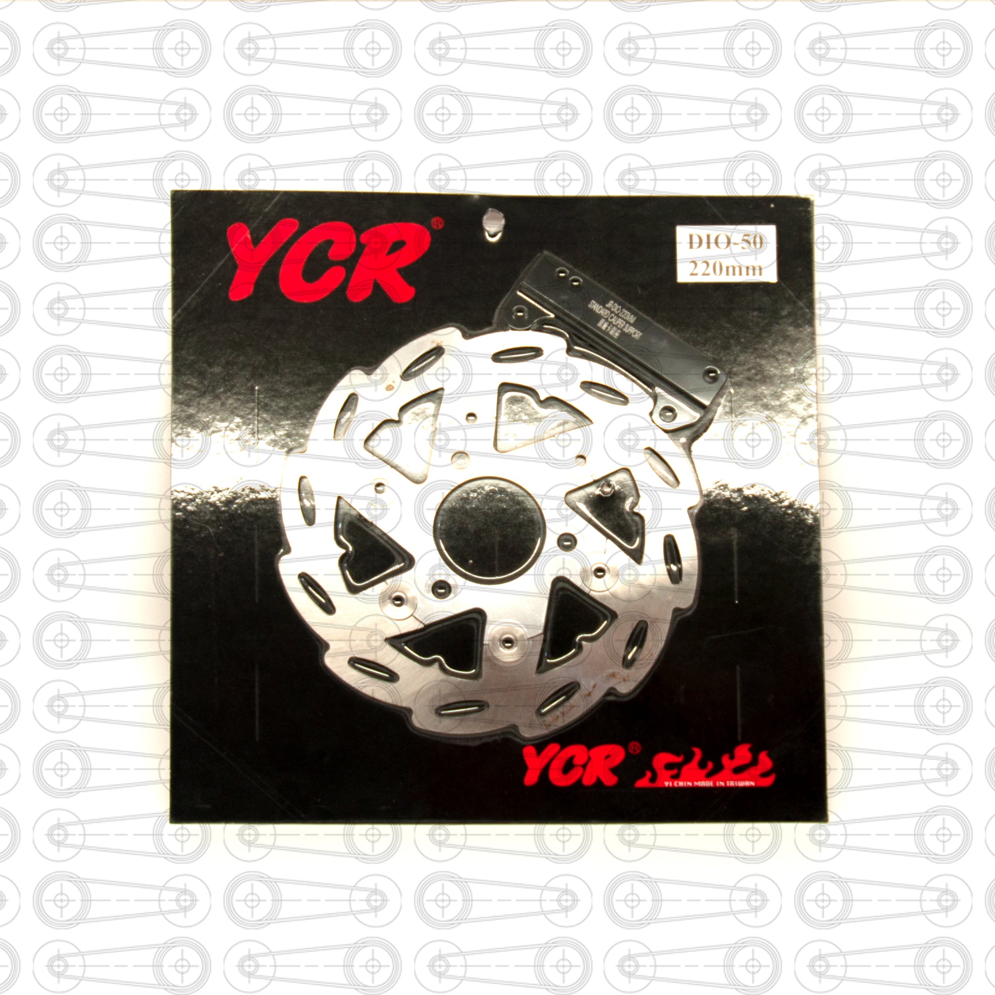 YCR - 220mm DISC/ROTOR (DIO)