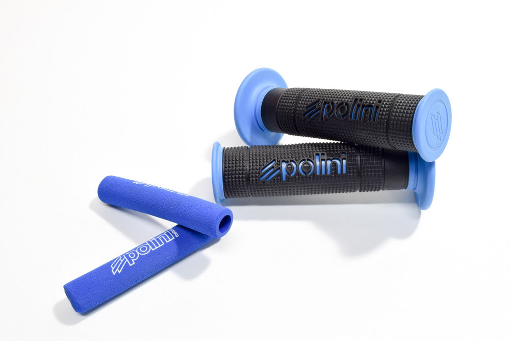 Polini Bicolor Grips Black and Blue Big Evolution 12CM